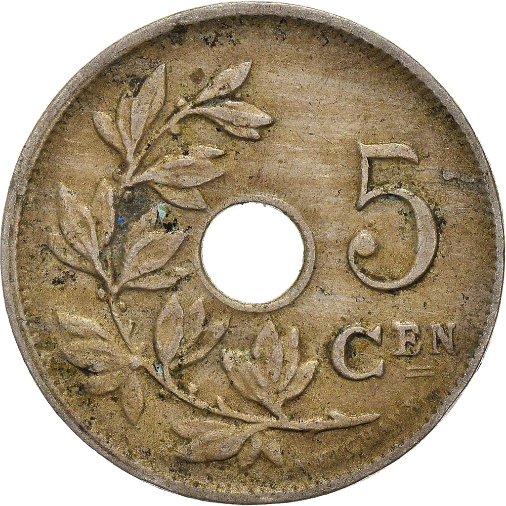 Moneta, Belgia, 5 Centimes, 1925
