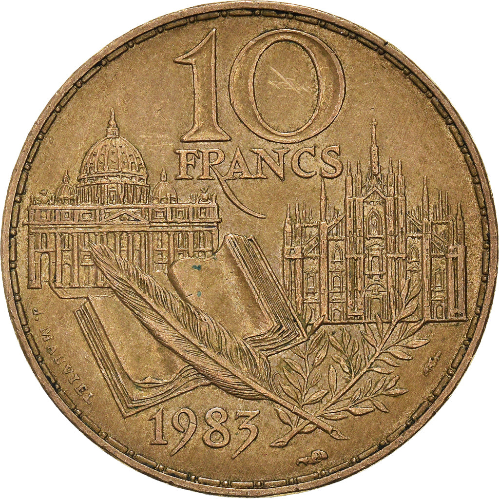 Coin, France, 10 Francs, 1983
