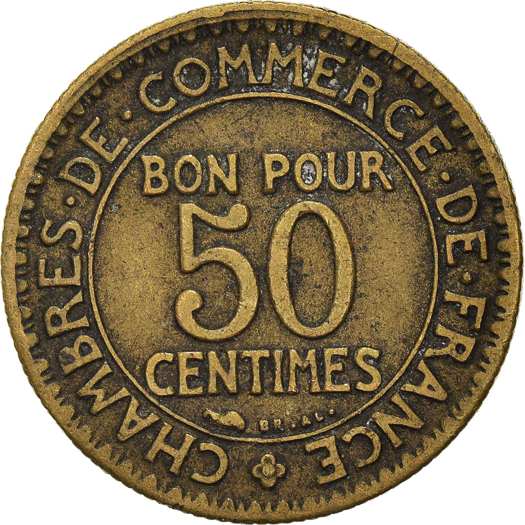 Coin, France, 50 Centimes, 1922