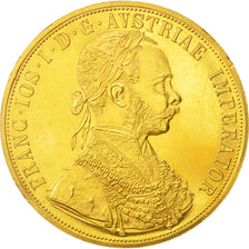 Austria, Franz Joseph I, 4 Ducat, 1915, SPL-, Oro, KM:2276