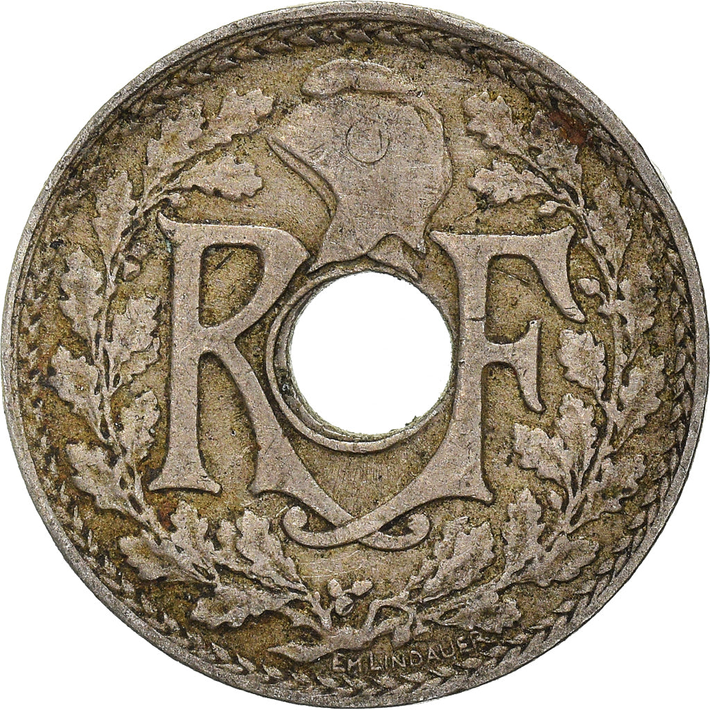 Moneta, Francia, 5 Centimes, 1918