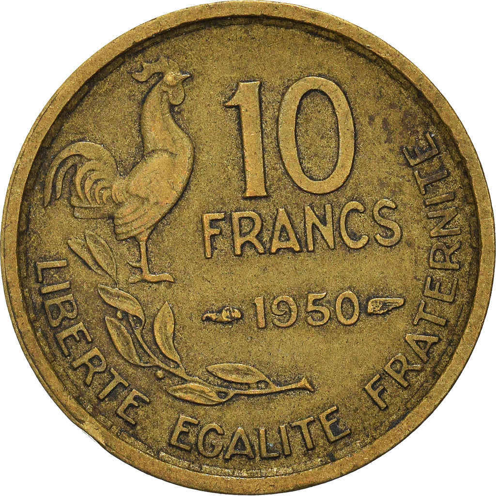 Coin, France, 10 Francs, 1950