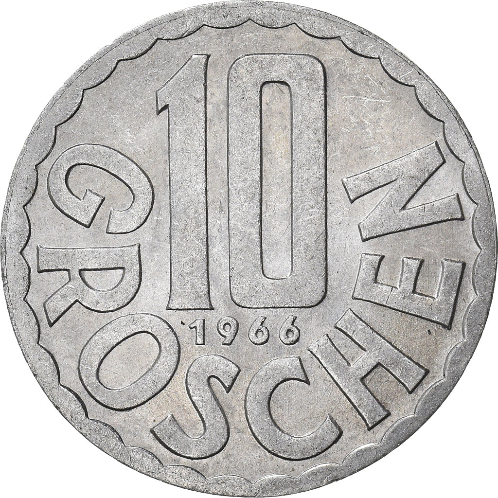 Coin, Austria, 10 Groschen, 1966