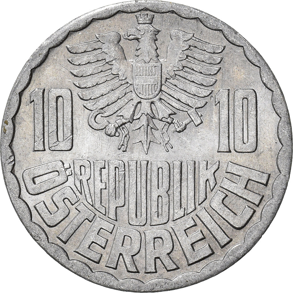 Coin, Austria, 10 Groschen, 1966