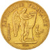 France, Génie, 20 Francs, 1848, Paris, EF(40-45), Gold, KM:757, Gadoury:1032