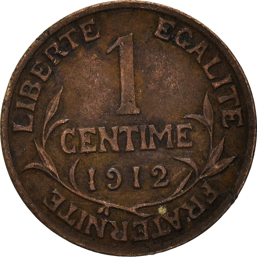 Moneta, Francia, Centime, 1912