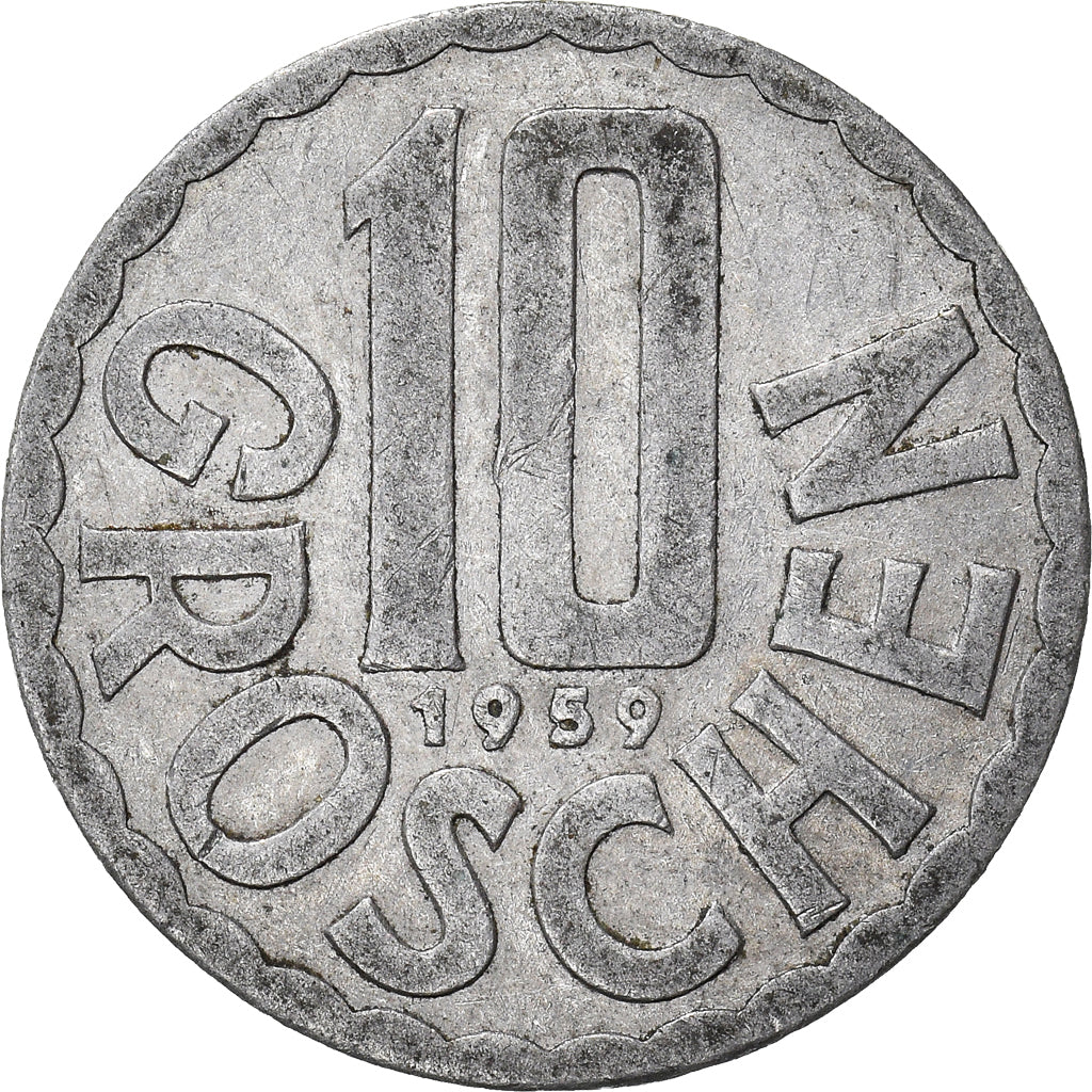 Coin, Austria, 10 Groschen, 1959