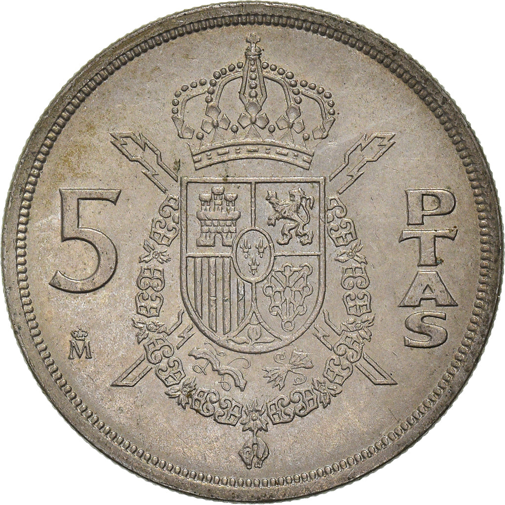 Moeda, Espanha, 5 Pesetas, 1983