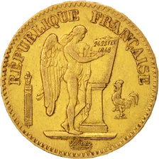 Francia, Génie, 20 Francs, 1849, Paris, BB, Oro, KM:757, Gadoury:1032