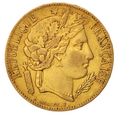 Frankreich, Cérès, 20 Francs, 1850, Paris, EF(40-45), Gold, KM:762