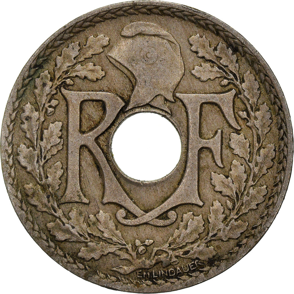 Munten, Frankrijk, 25 Centimes, 1927