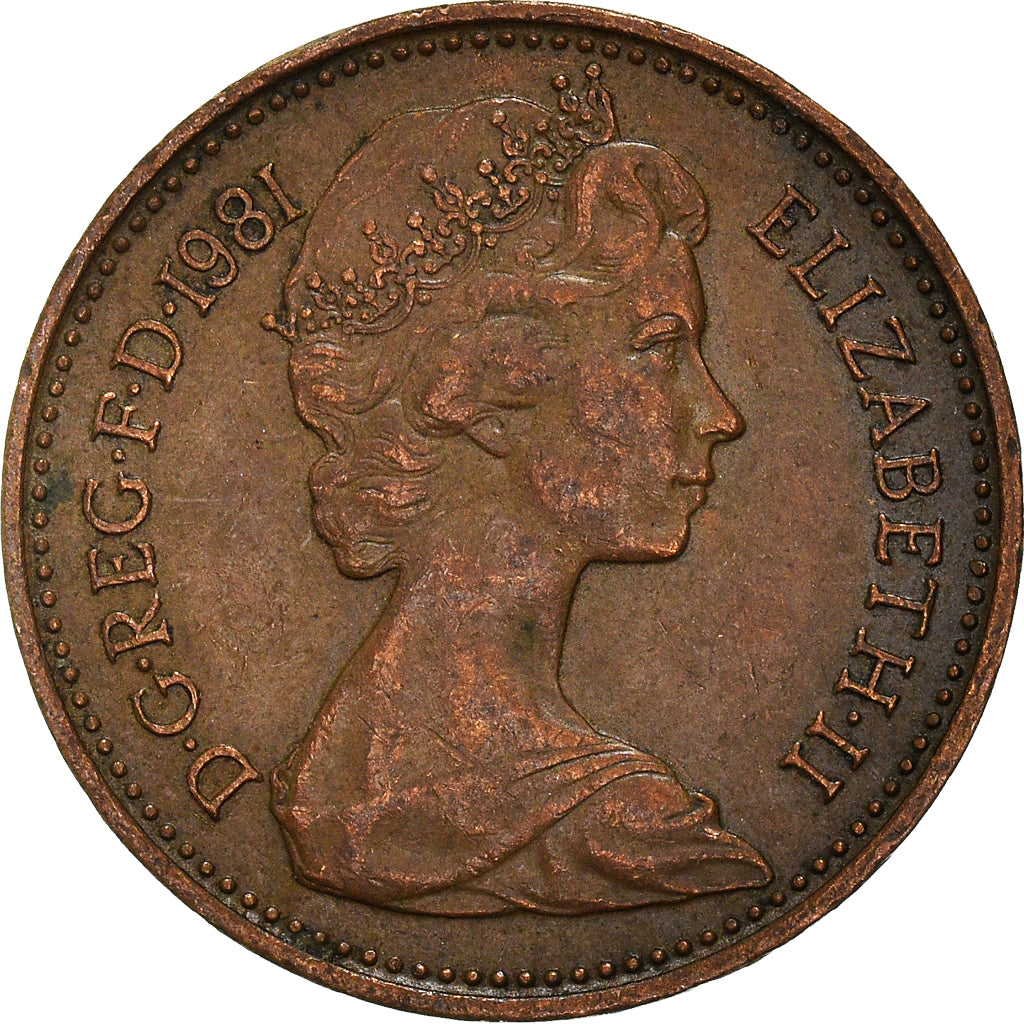 Munten, Groot Bretagne, New Penny, 1981