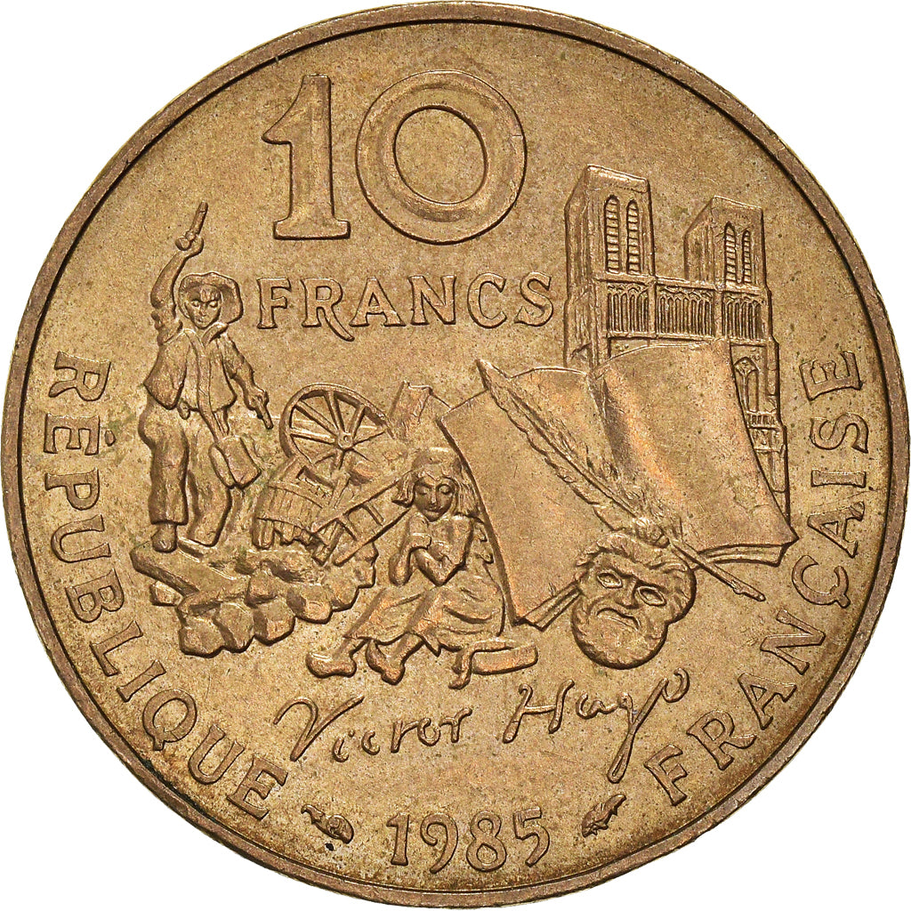 Coin, France, 10 Francs, 1985