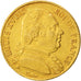 France, Louis XVIII, 20 Francs, 1814, Paris, EF(40-45), Gold, KM:706.1