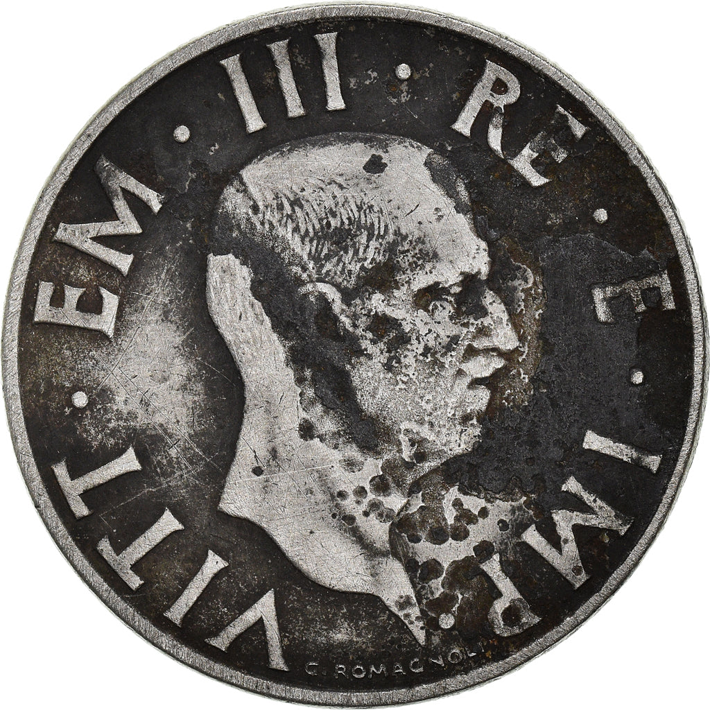 Moneda, Italia, 2 Lire, 1940