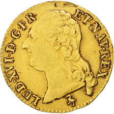 France, Louis XVI, Louis d'or à la tête nue, 1787, Paris, EF(40-45), KM:591.1