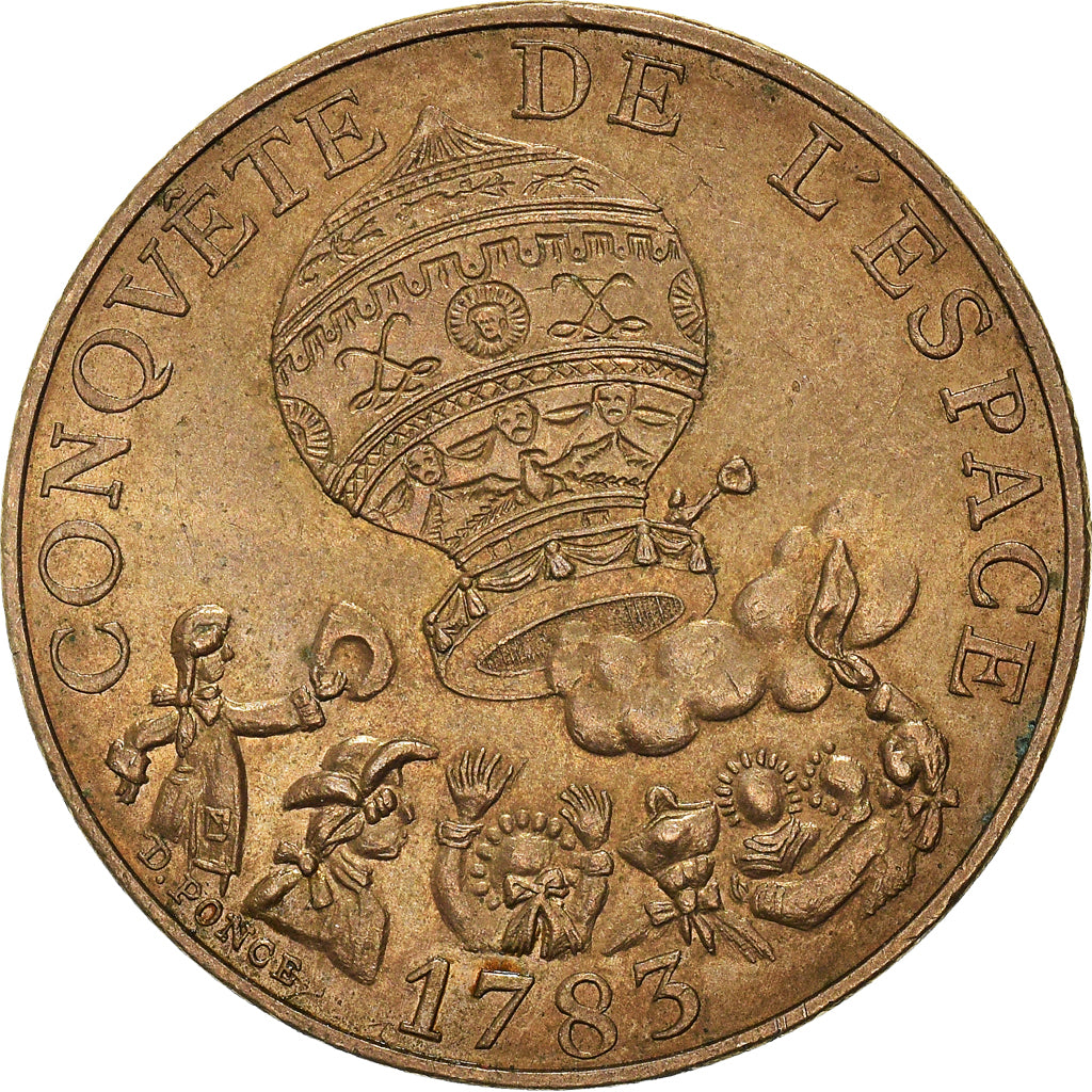 Moneda, Francia, 10 Francs, 1983
