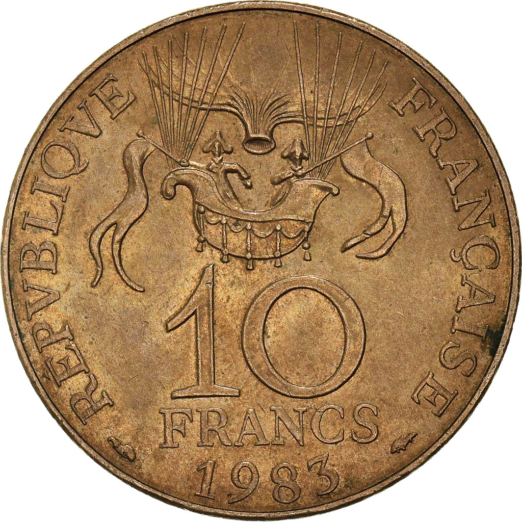 Moneda, Francia, 10 Francs, 1983
