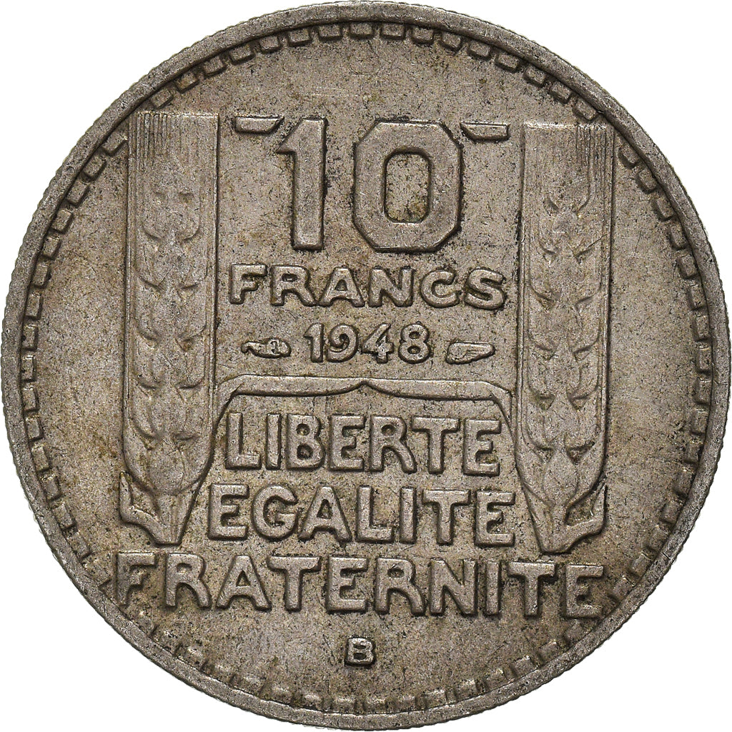 Coin, France, 10 Francs, 1948