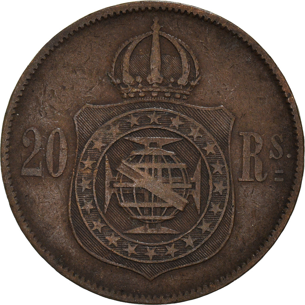 Moneda, Brasil, 20 Reis, 1969