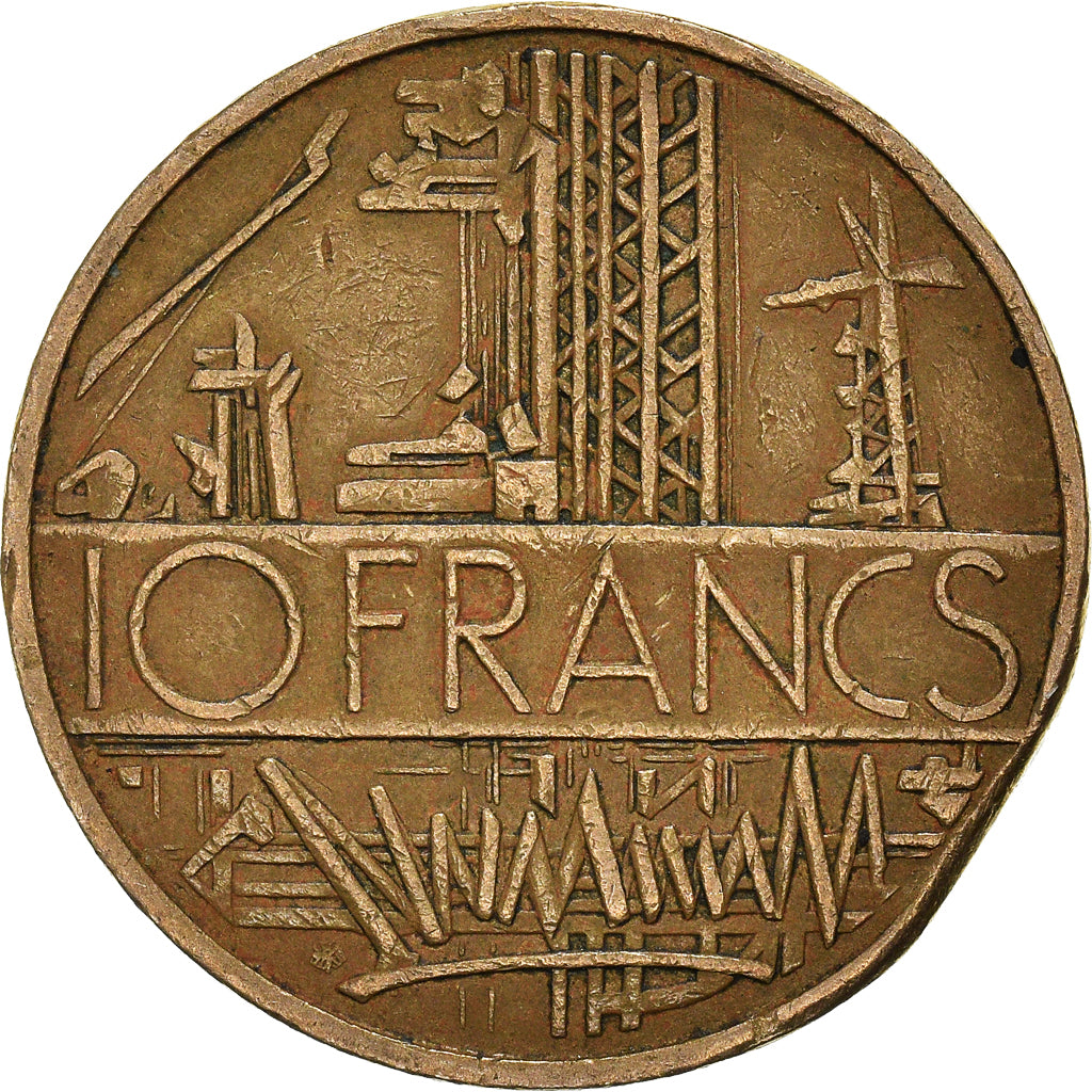 Coin, France, 10 Francs, 1977