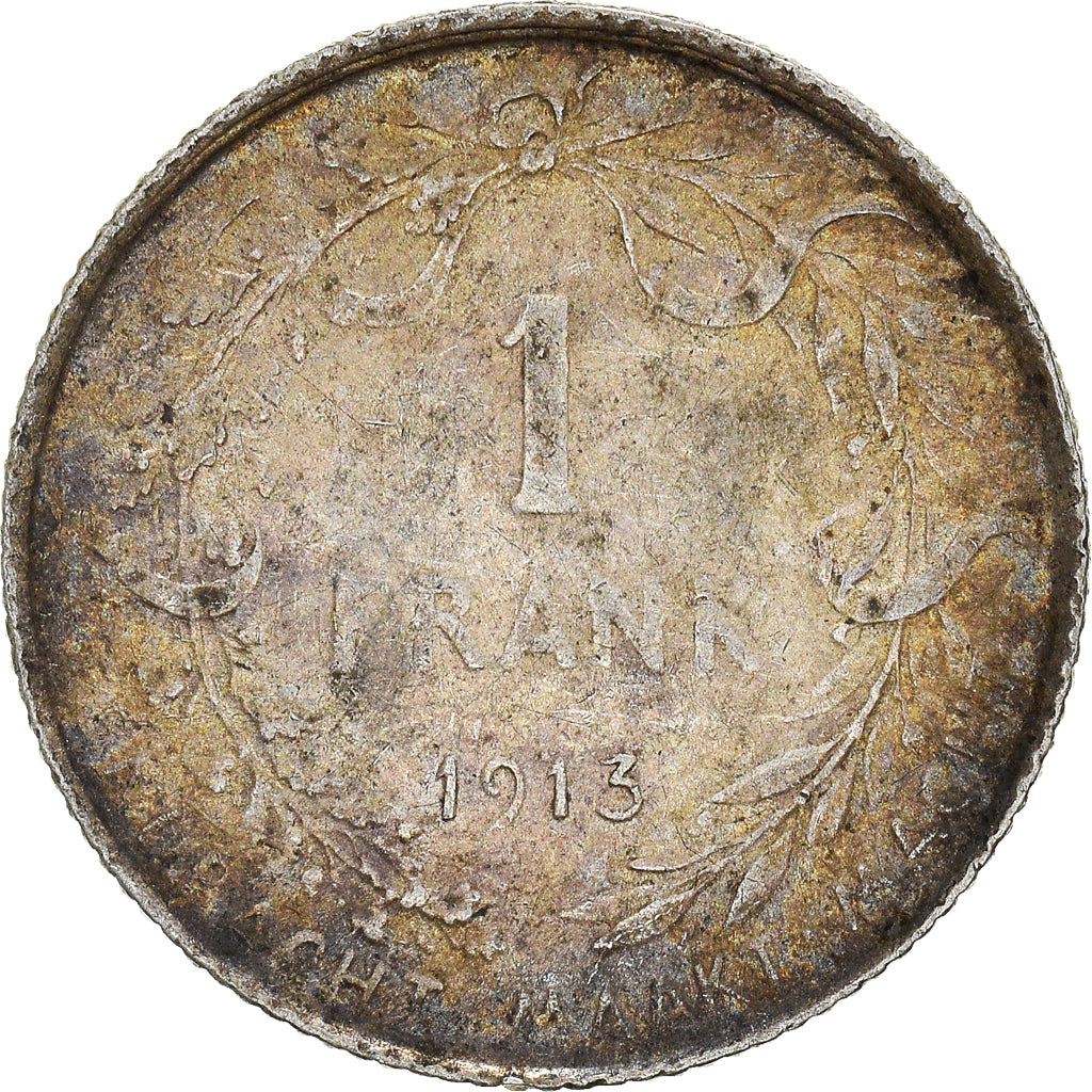 Monnaie, Belgique, Franc, 1913