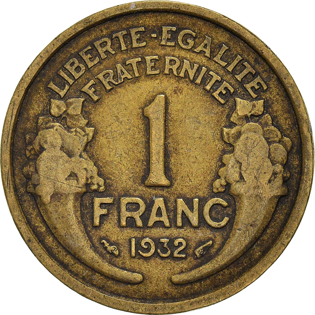 Monnaie, France, Franc, 1932