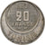 Moneta, Tunisia, 20 Francs, 1950