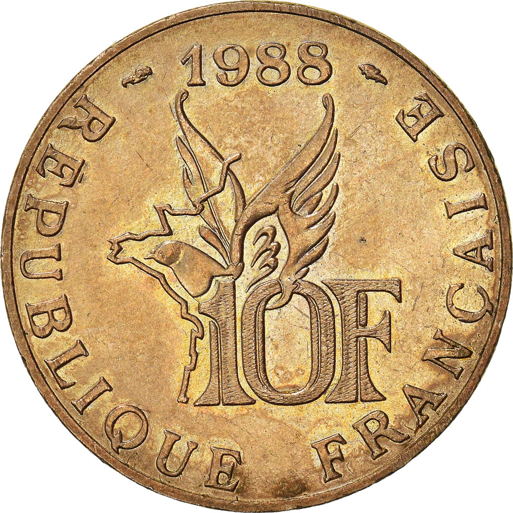 Coin, France, 10 Francs, 1988