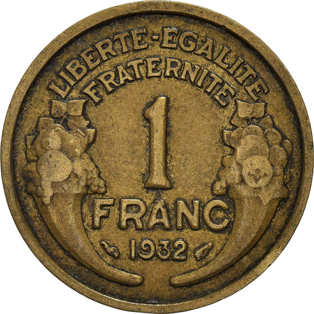 Monnaie, France, Franc, 1932