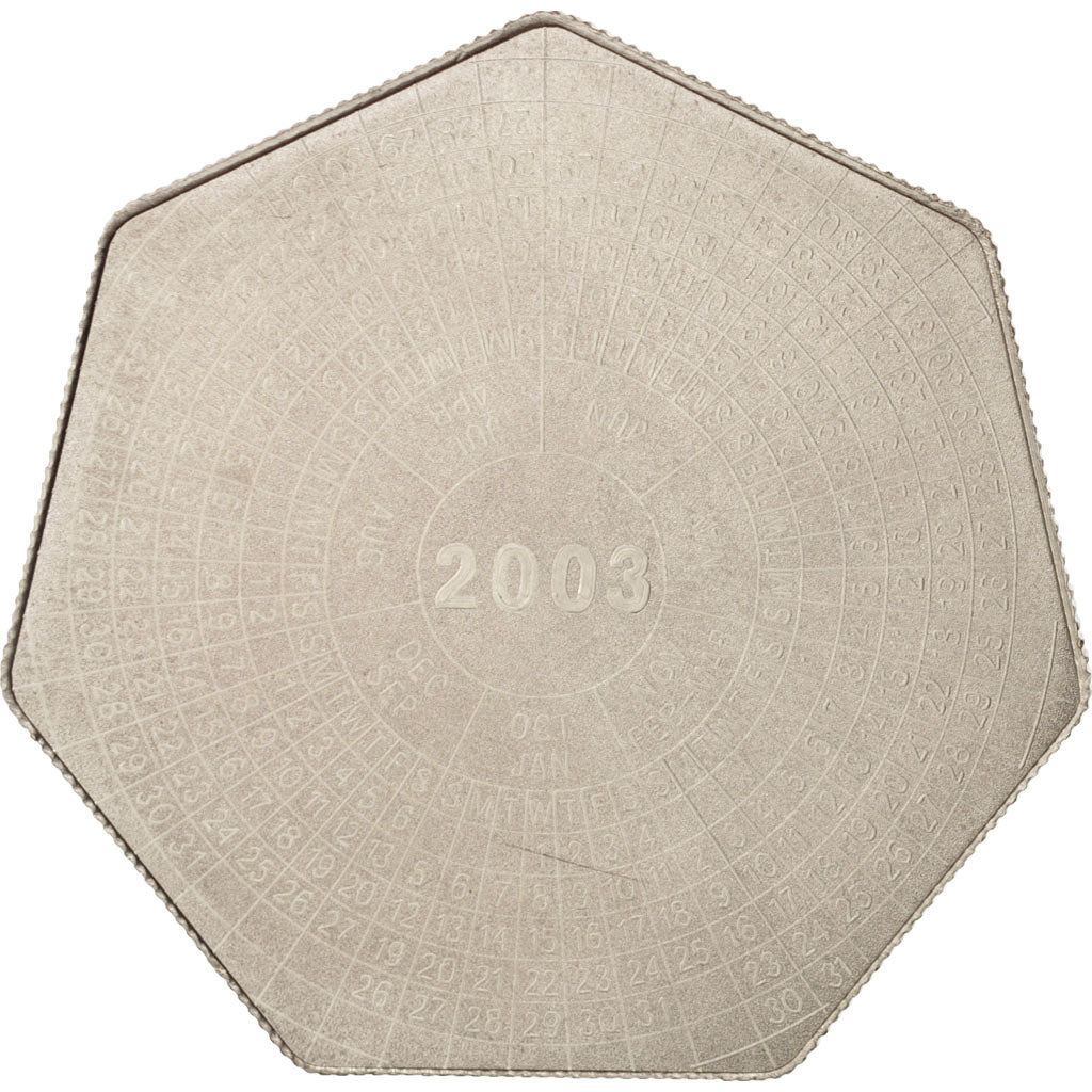 Zambia, 1000 Kwacha, 2003, MS(60-62), Copper-nickel, KM:74
