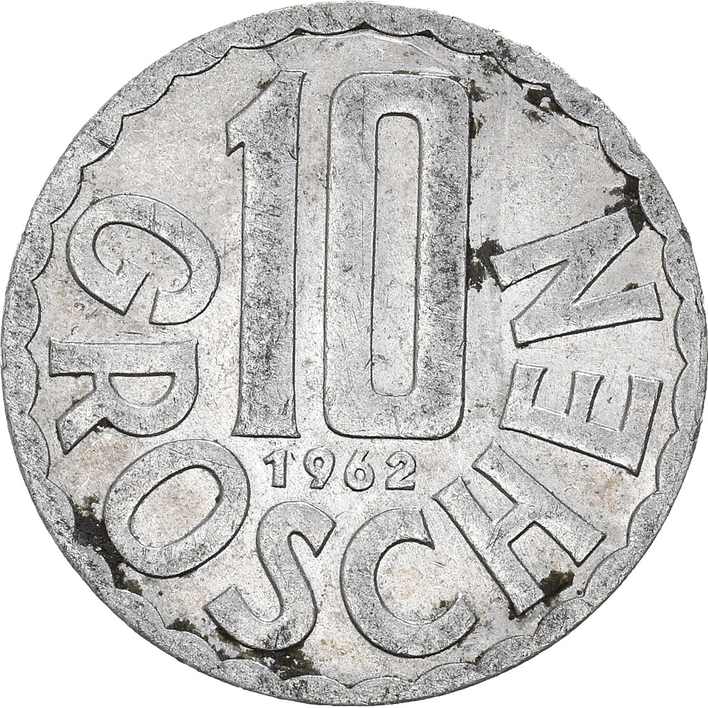 Coin, Austria, 10 Groschen, 1962