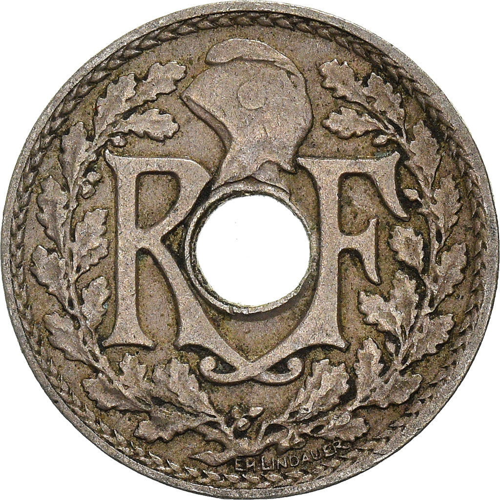 Moneda, Francia, 5 Centimes, 1924