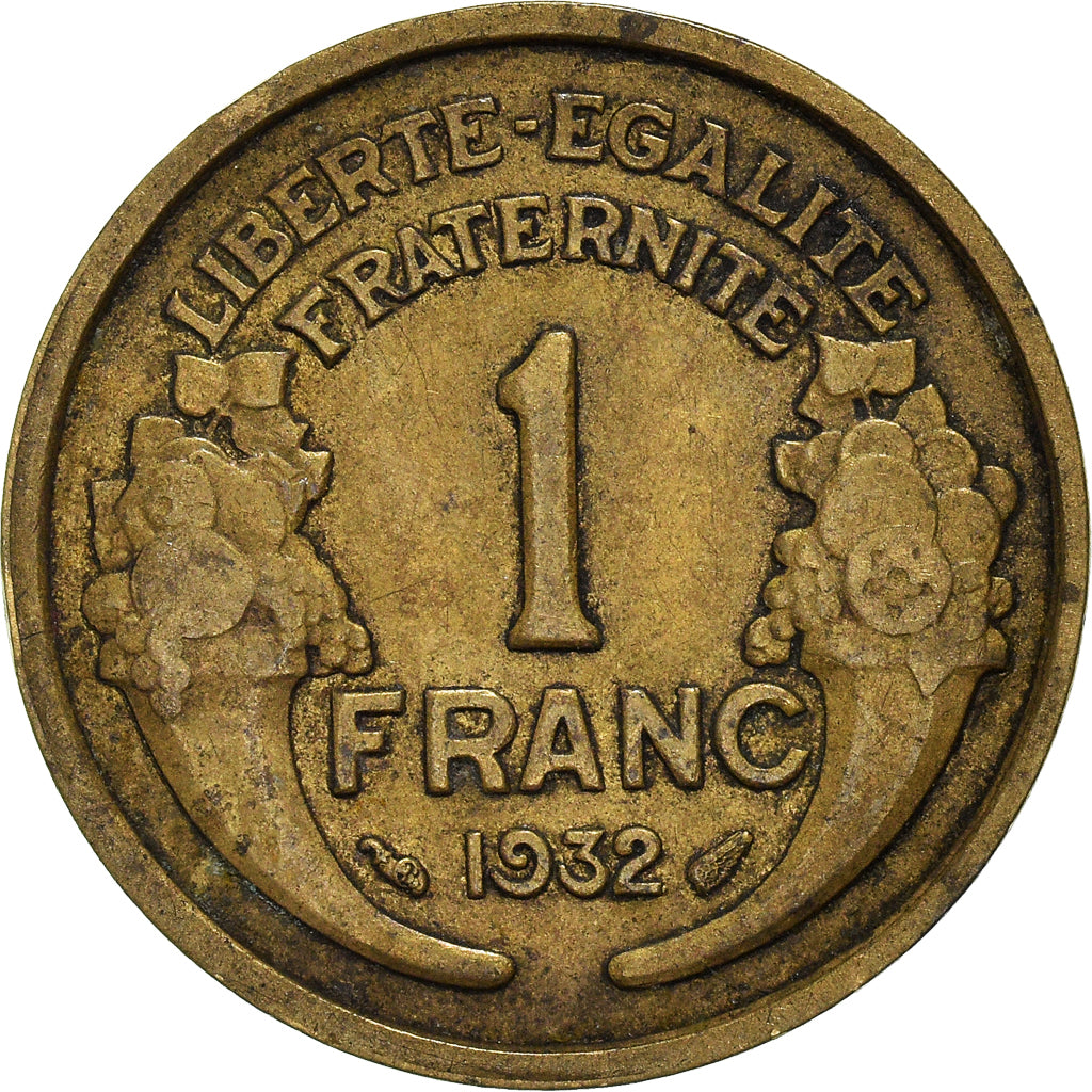 Monnaie, France, Franc, 1932