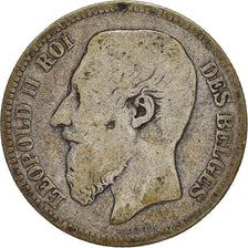 Moneta, Belgia, 2 Francs, 2 Frank, 1866