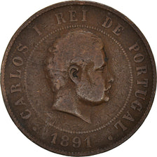 Moneta, Portogallo, 20 Reis, 1891