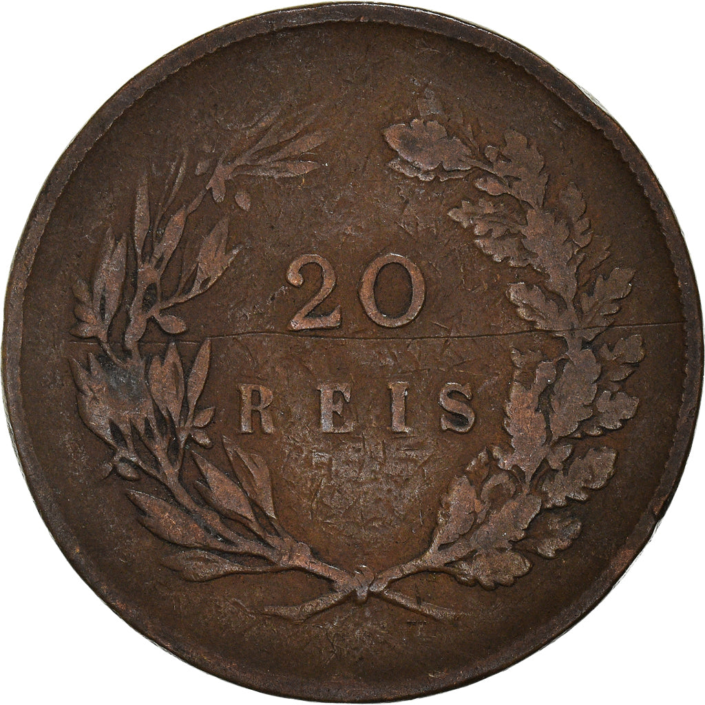 Moneta, Portogallo, 20 Reis, 1891