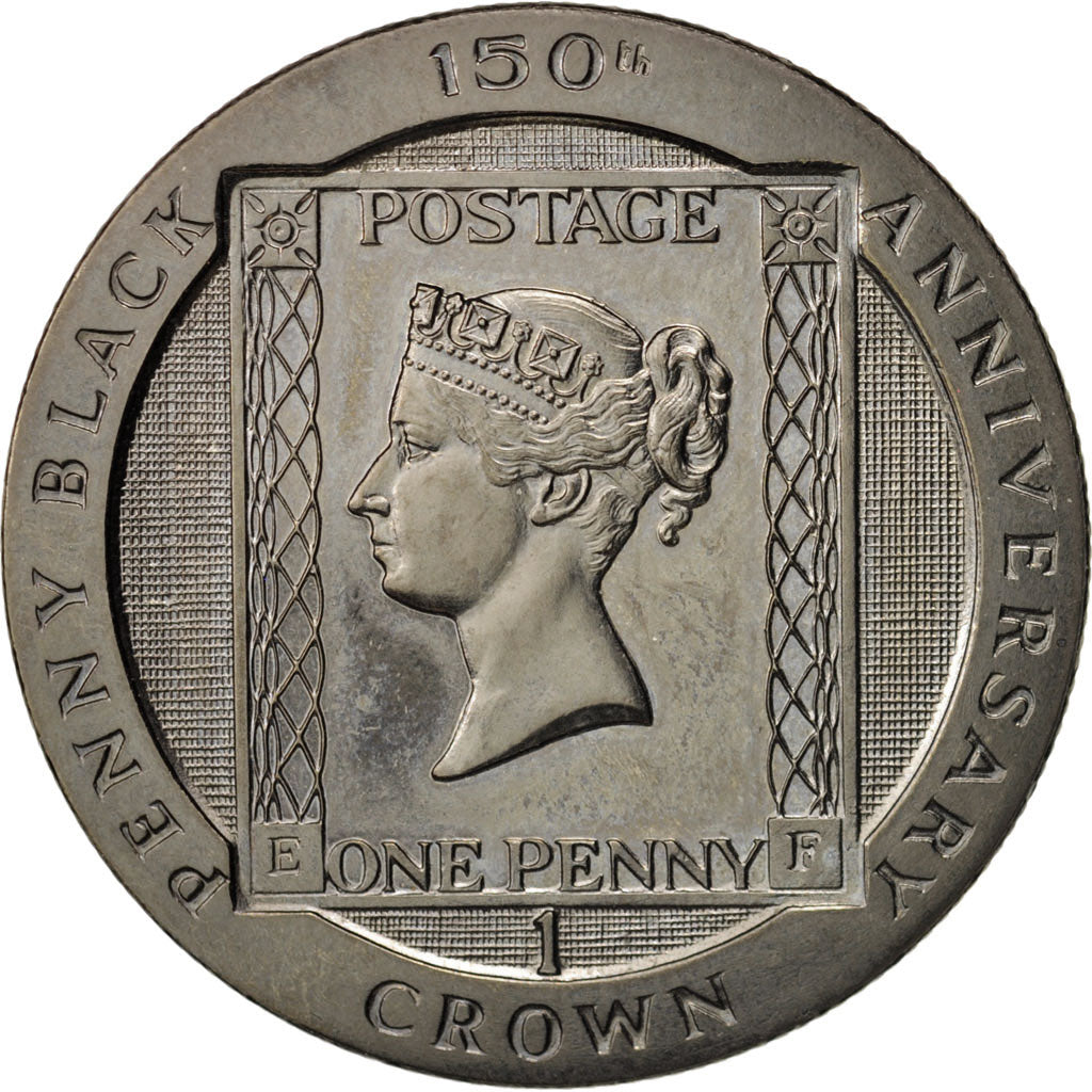 Isle of Man, Elizabeth II, Crown, 1990, Pobjoy Mint, MS(60-62), KM:267