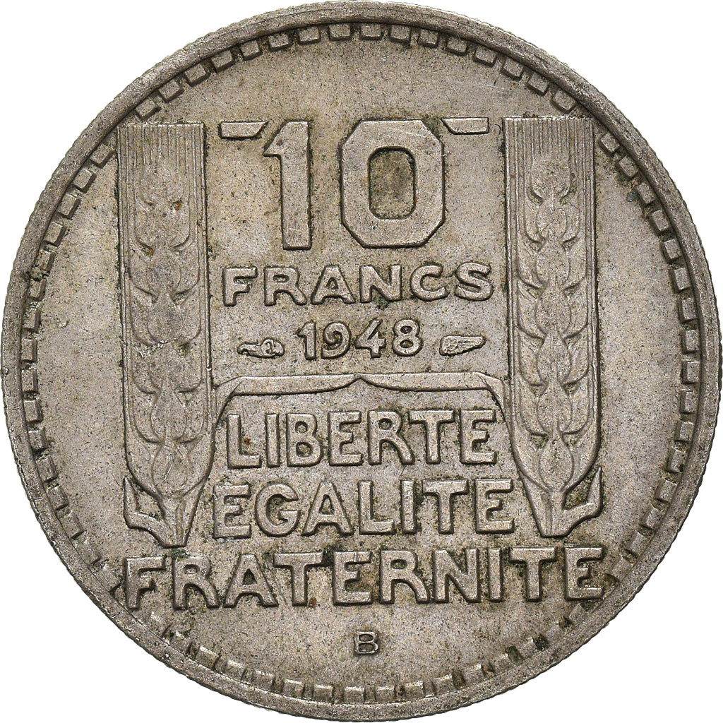 Coin, France, 10 Francs, 1948