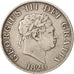 Great Britain, George III, 1/2 Crown, 1820, EF(40-45), Silver, KM:672