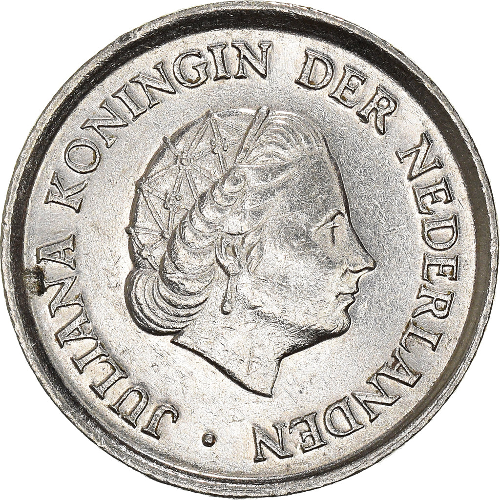 Moneda, Países Bajos, 25 Cents, 1980