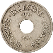Palestina, 10 Mils, 1927, BB, Rame-nichel, KM:4