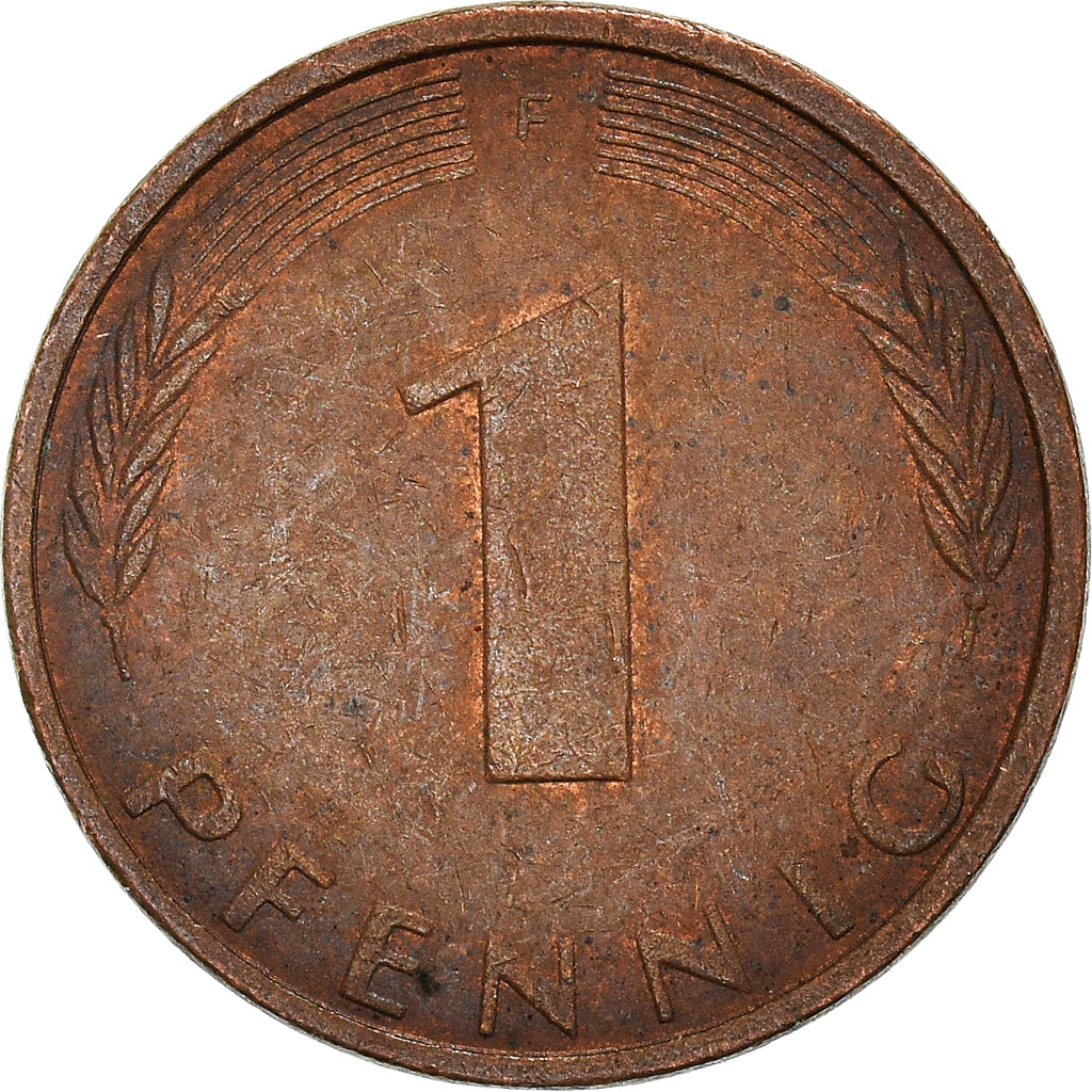 Moneta, Niemcy - RFN, Pfennig, 1973
