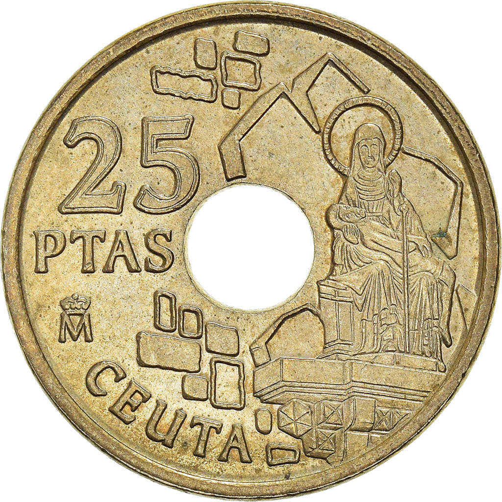 Coin, Spain, 25 Pesetas, 1998