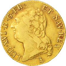 France, Louis XVI, Louis d'or à la tête nue, 1786, Nantes, TTB, KM:591.14