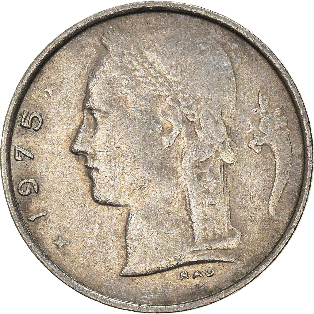 Coin, Belgium, Franc, 1975