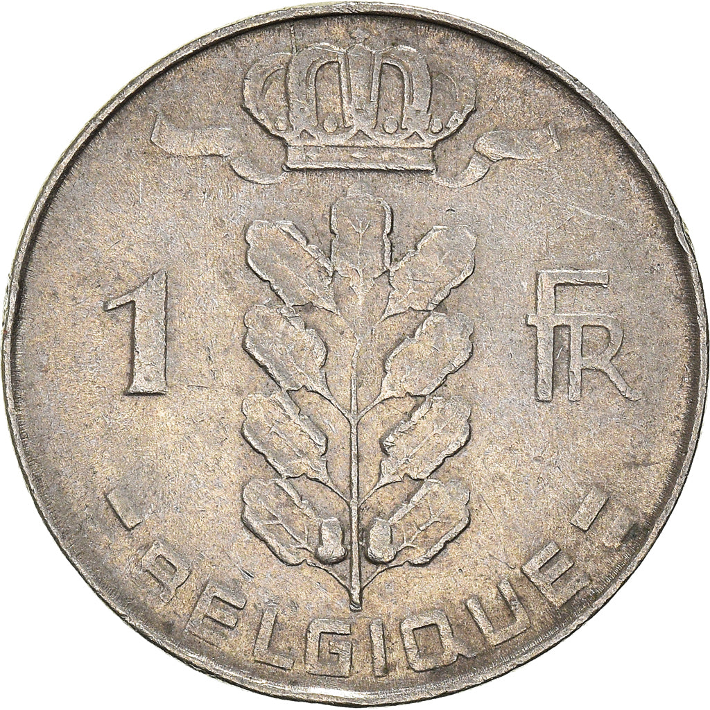Coin, Belgium, Franc, 1975
