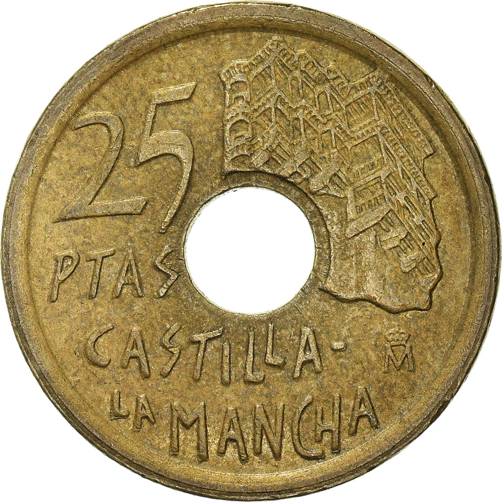 Münze, Spanien, 25 Pesetas, 1996