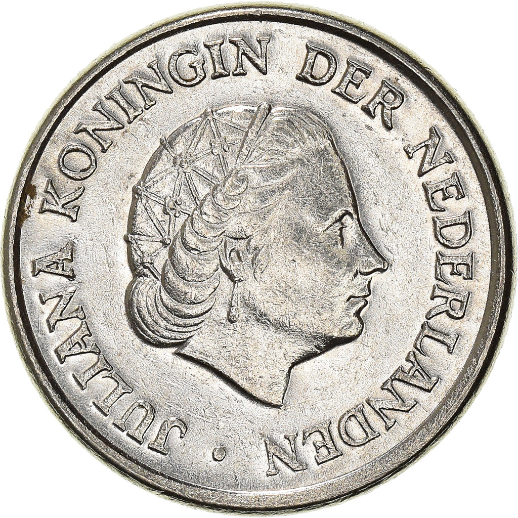 Moeda, Países Baixos, 25 Cents, 1978