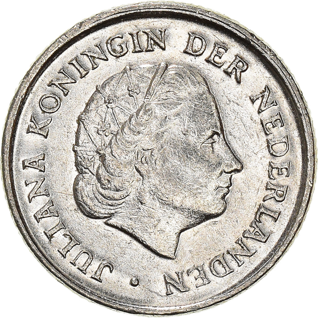 Münze, Niederlande, 10 Cents, 1972